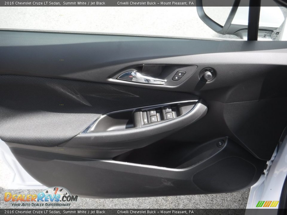 2016 Chevrolet Cruze LT Sedan Summit White / Jet Black Photo #9