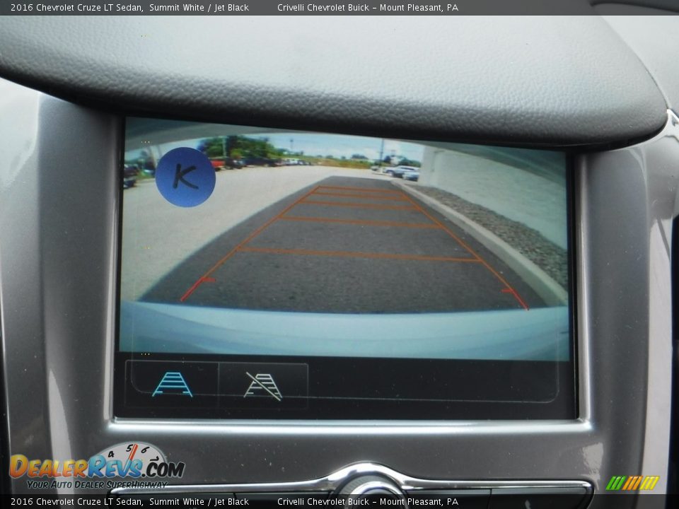 2016 Chevrolet Cruze LT Sedan Summit White / Jet Black Photo #12