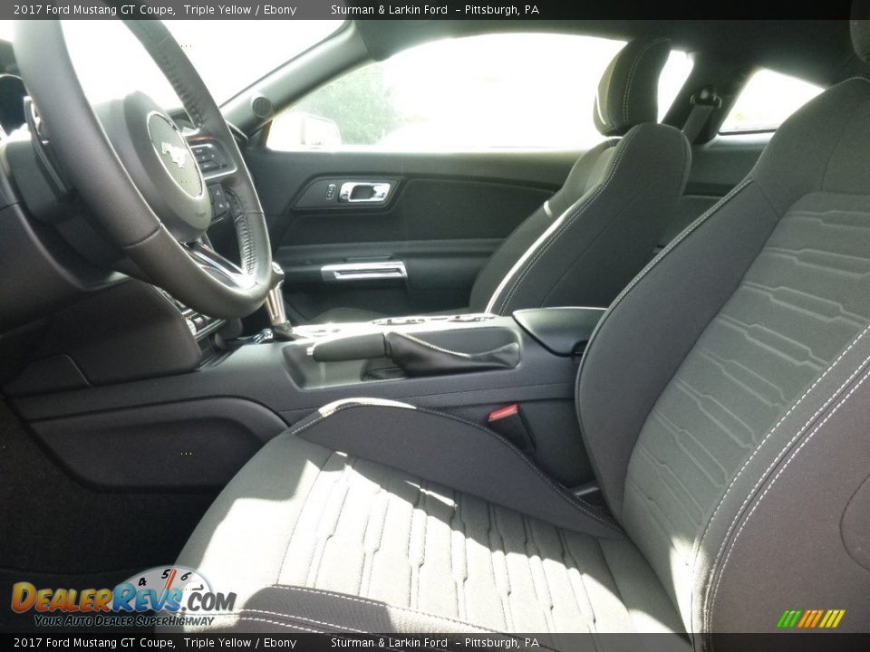 Front Seat of 2017 Ford Mustang GT Coupe Photo #7
