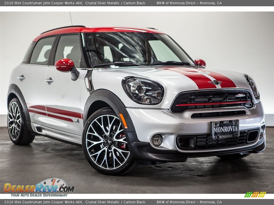 Front 3/4 View of 2016 Mini Countryman John Cooper Works All4 Photo #12