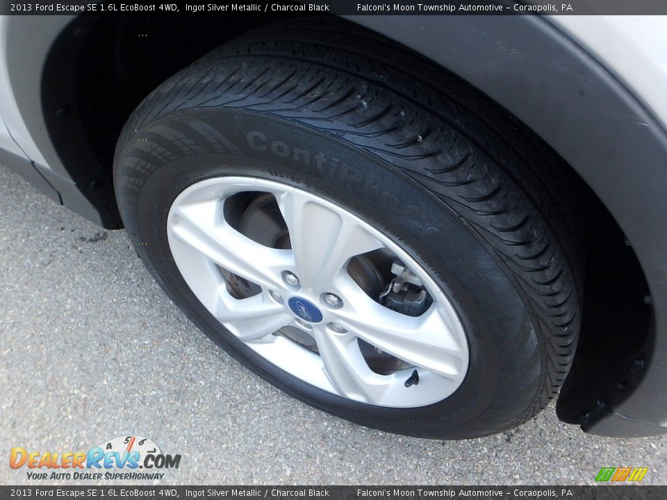 2013 Ford Escape SE 1.6L EcoBoost 4WD Ingot Silver Metallic / Charcoal Black Photo #9