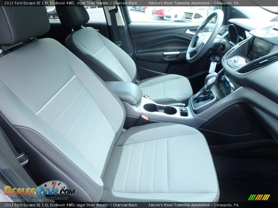2013 Ford Escape SE 1.6L EcoBoost 4WD Ingot Silver Metallic / Charcoal Black Photo #10