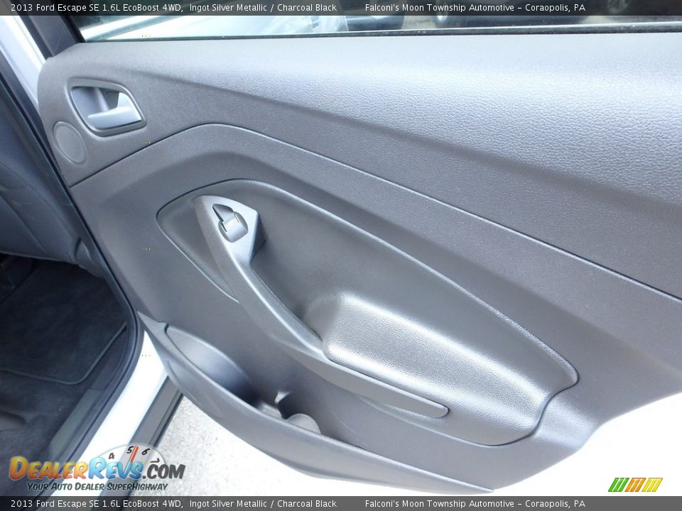 2013 Ford Escape SE 1.6L EcoBoost 4WD Ingot Silver Metallic / Charcoal Black Photo #14