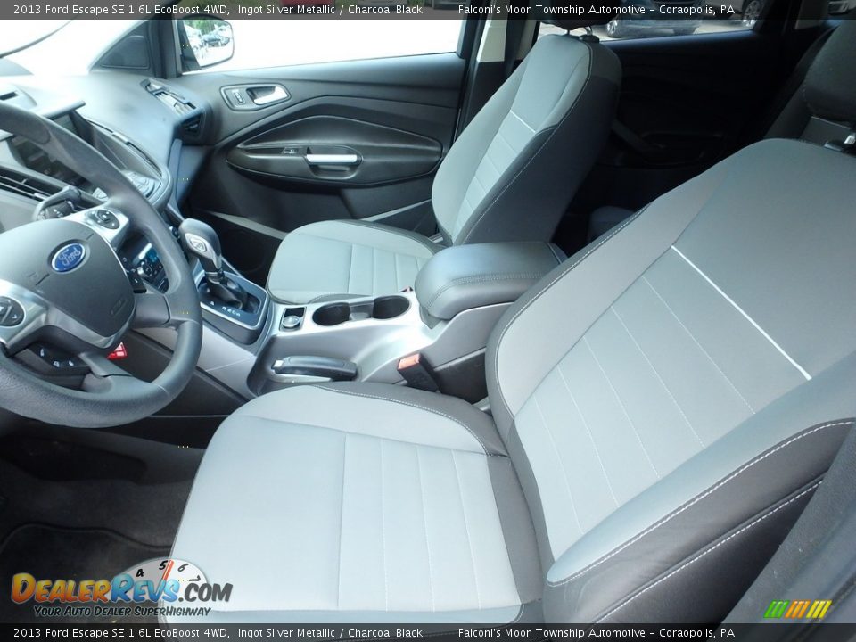 2013 Ford Escape SE 1.6L EcoBoost 4WD Ingot Silver Metallic / Charcoal Black Photo #15