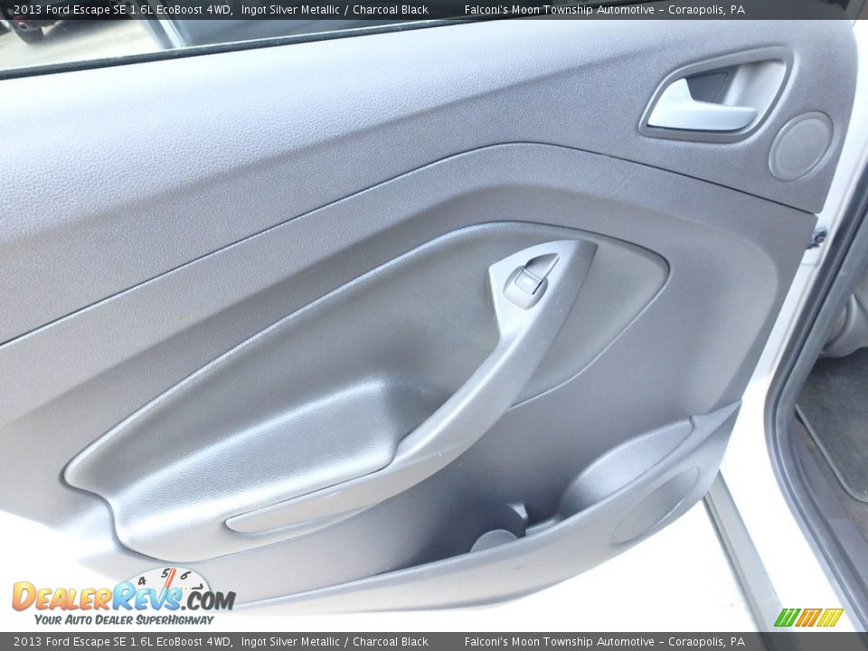 2013 Ford Escape SE 1.6L EcoBoost 4WD Ingot Silver Metallic / Charcoal Black Photo #18