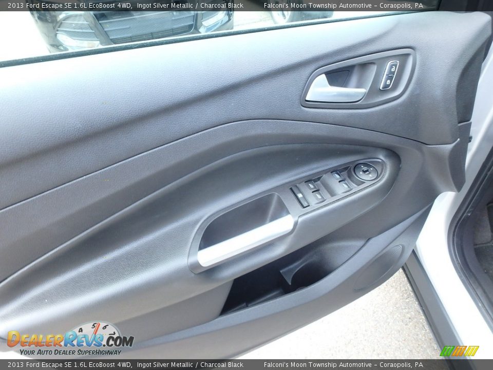 2013 Ford Escape SE 1.6L EcoBoost 4WD Ingot Silver Metallic / Charcoal Black Photo #19