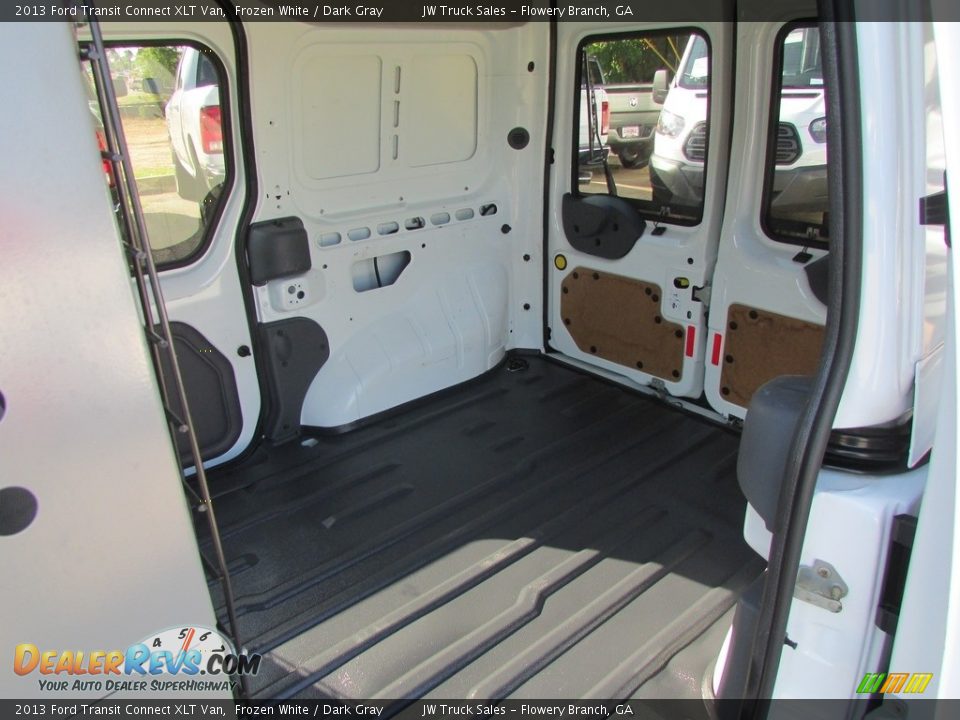 2013 Ford Transit Connect XLT Van Frozen White / Dark Gray Photo #36