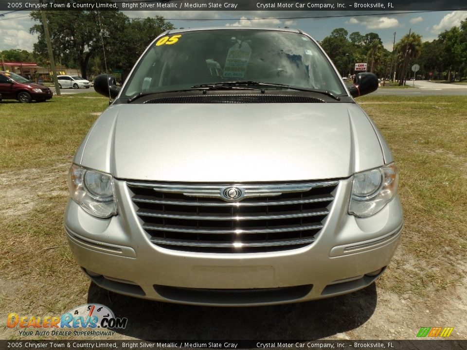 2005 Chrysler Town & Country Limited Bright Silver Metallic / Medium Slate Gray Photo #15