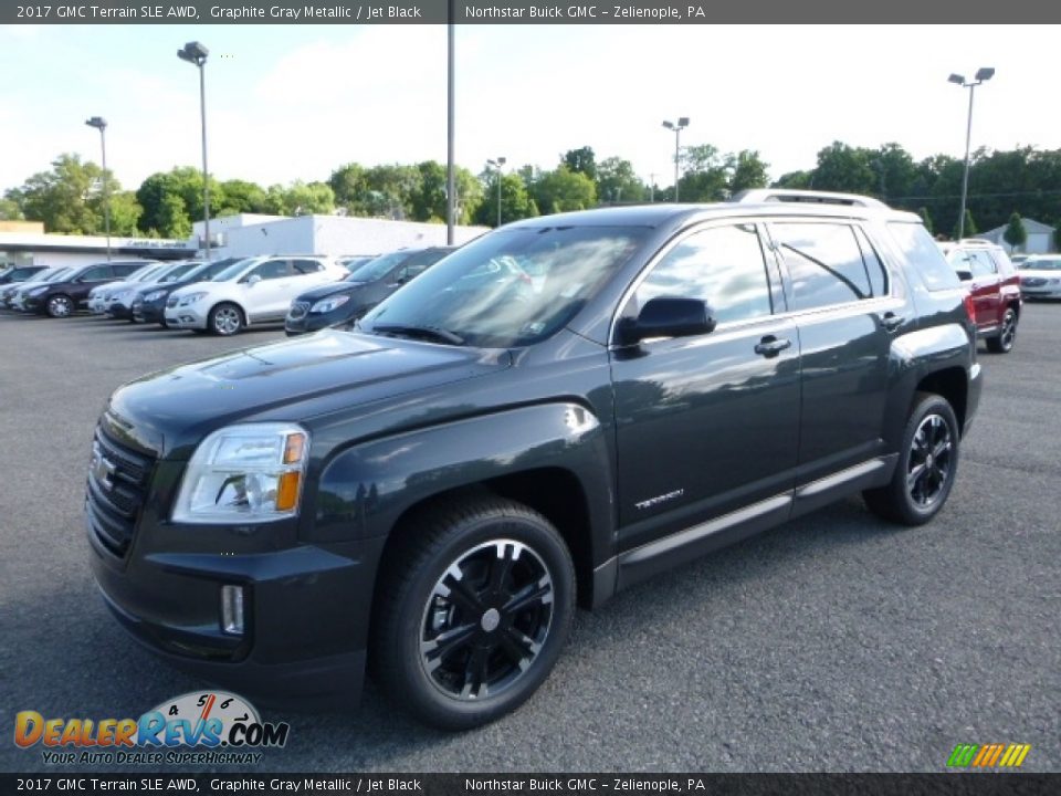 2017 GMC Terrain SLE AWD Graphite Gray Metallic / Jet Black Photo #1