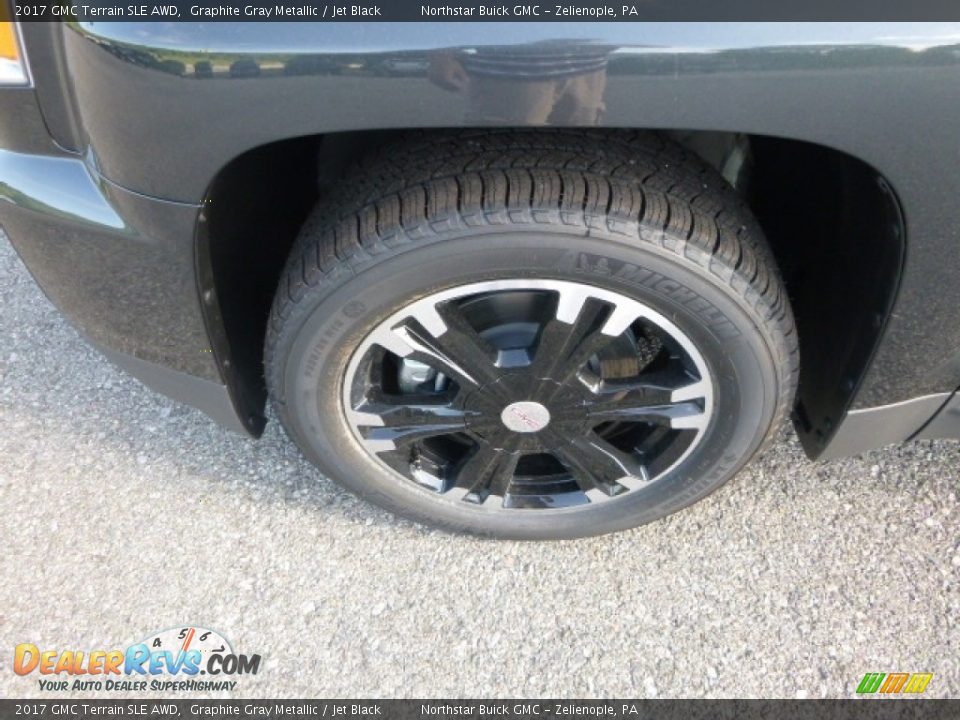 2017 GMC Terrain SLE AWD Graphite Gray Metallic / Jet Black Photo #2