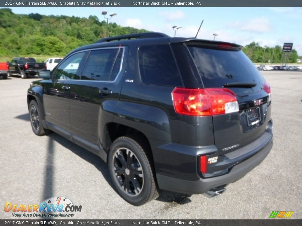 2017 GMC Terrain SLE AWD Graphite Gray Metallic / Jet Black Photo #4