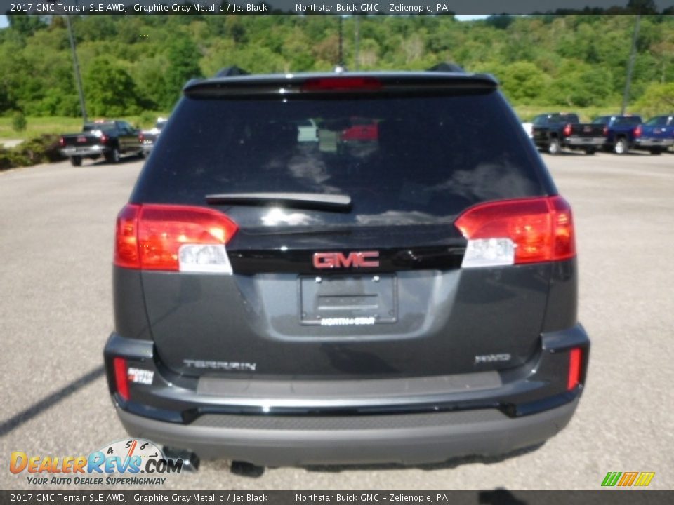2017 GMC Terrain SLE AWD Graphite Gray Metallic / Jet Black Photo #5