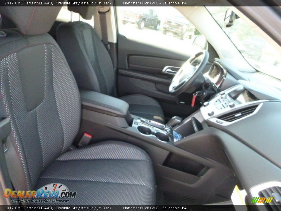 2017 GMC Terrain SLE AWD Graphite Gray Metallic / Jet Black Photo #10