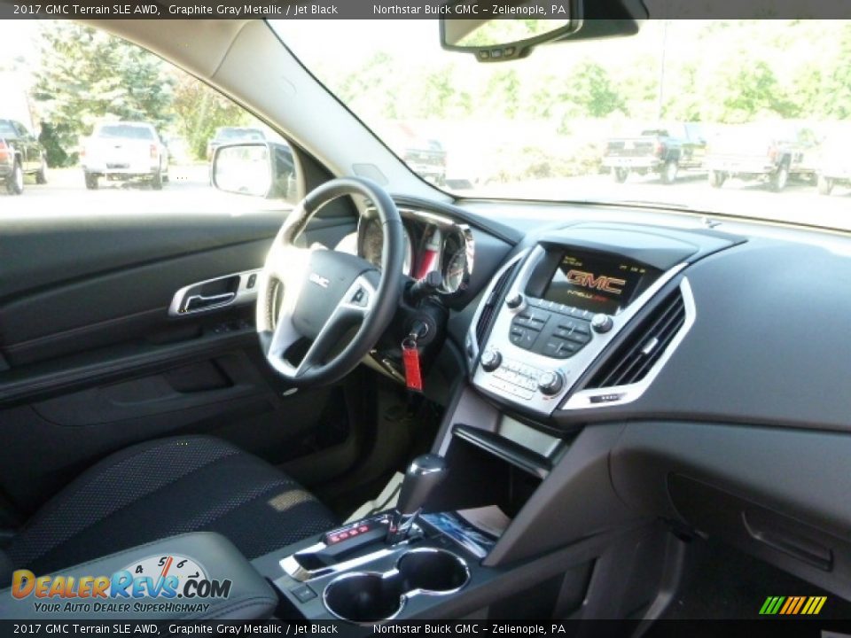 2017 GMC Terrain SLE AWD Graphite Gray Metallic / Jet Black Photo #11