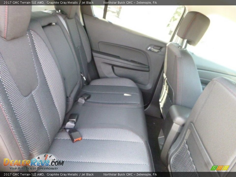 2017 GMC Terrain SLE AWD Graphite Gray Metallic / Jet Black Photo #12