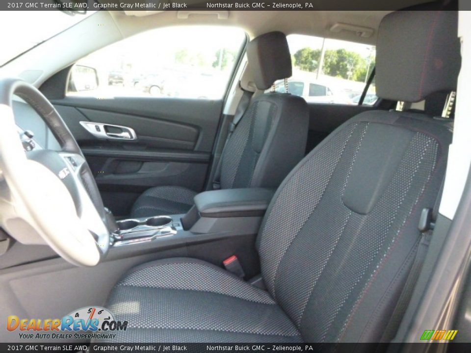 2017 GMC Terrain SLE AWD Graphite Gray Metallic / Jet Black Photo #13