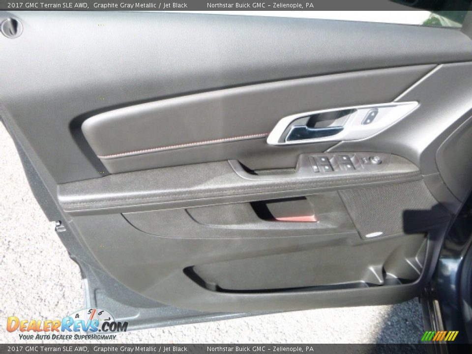 2017 GMC Terrain SLE AWD Graphite Gray Metallic / Jet Black Photo #14