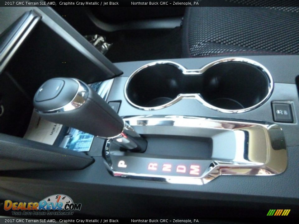 2017 GMC Terrain SLE AWD Graphite Gray Metallic / Jet Black Photo #16