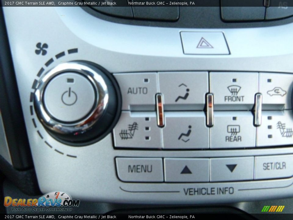 2017 GMC Terrain SLE AWD Graphite Gray Metallic / Jet Black Photo #18