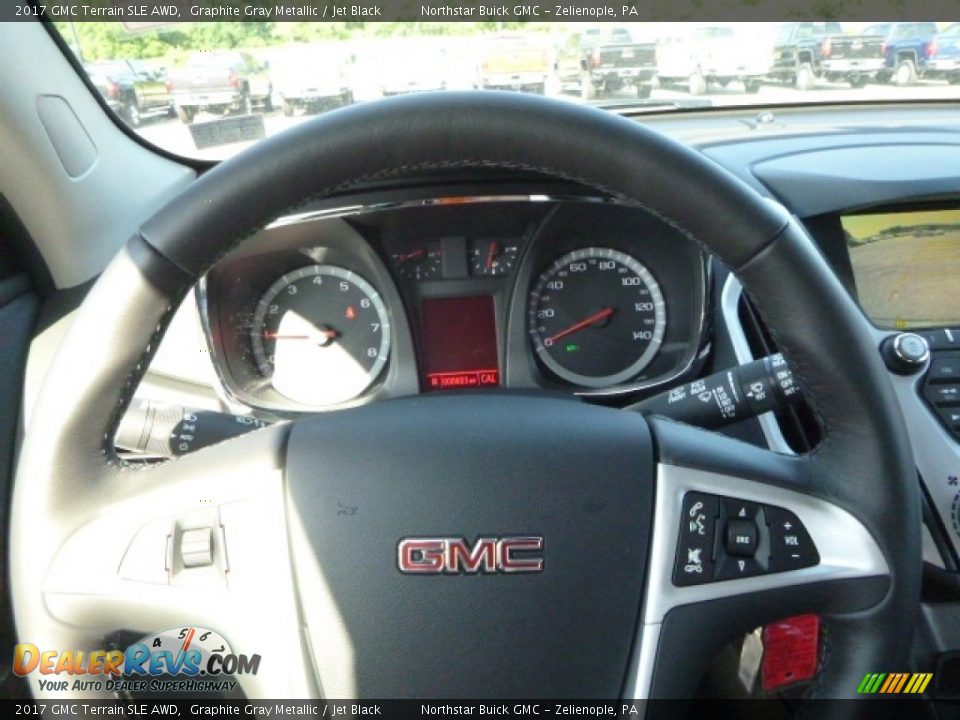 2017 GMC Terrain SLE AWD Graphite Gray Metallic / Jet Black Photo #20