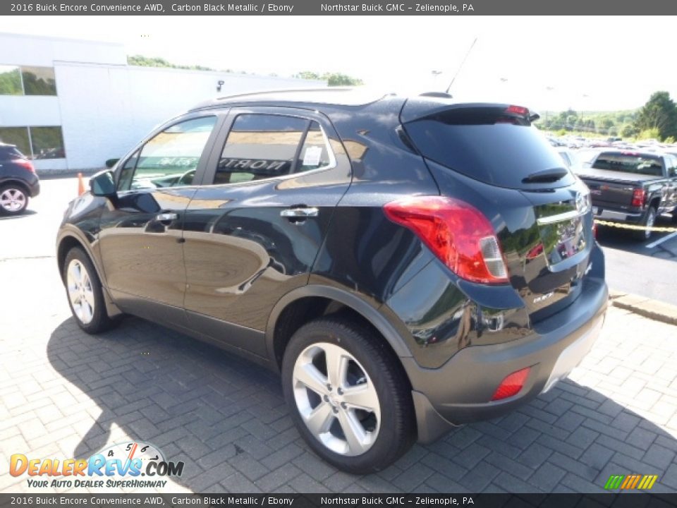 2016 Buick Encore Convenience AWD Carbon Black Metallic / Ebony Photo #4