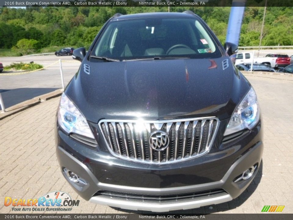 2016 Buick Encore Convenience AWD Carbon Black Metallic / Ebony Photo #12