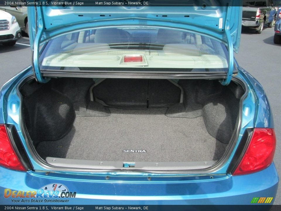 2004 Nissan Sentra 1.8 S Vibrant Blue / Sage Photo #19