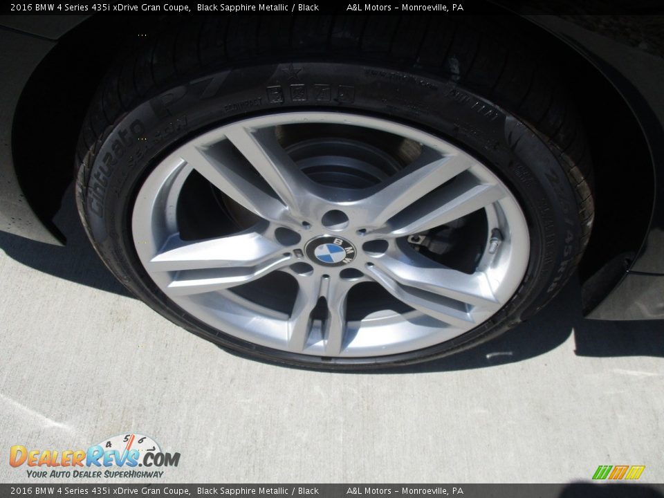2016 BMW 4 Series 435i xDrive Gran Coupe Black Sapphire Metallic / Black Photo #3