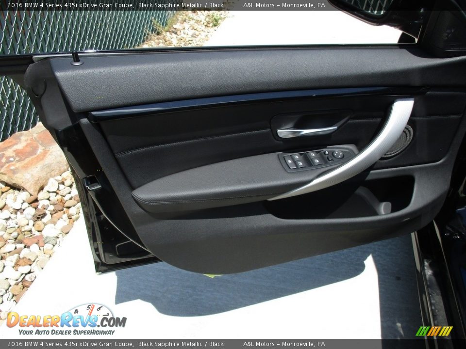 2016 BMW 4 Series 435i xDrive Gran Coupe Black Sapphire Metallic / Black Photo #10