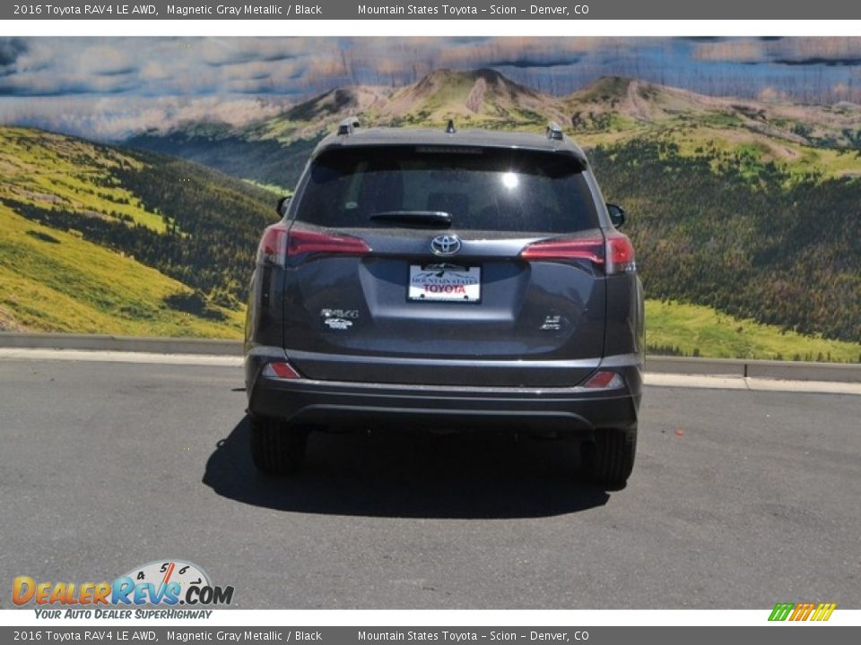 2016 Toyota RAV4 LE AWD Magnetic Gray Metallic / Black Photo #4