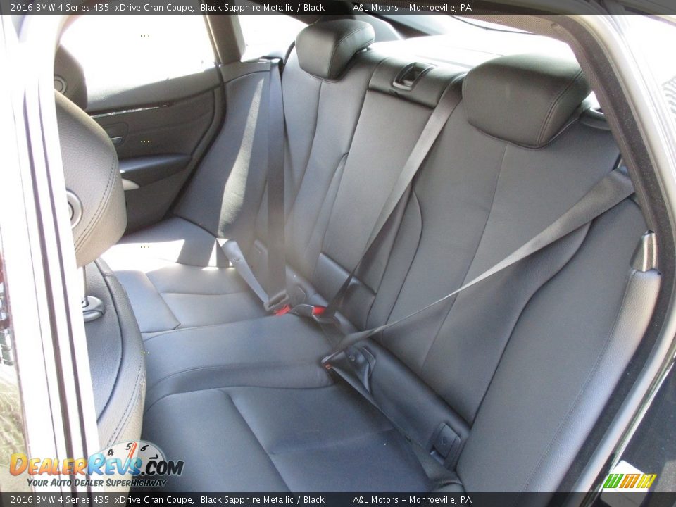 2016 BMW 4 Series 435i xDrive Gran Coupe Black Sapphire Metallic / Black Photo #13