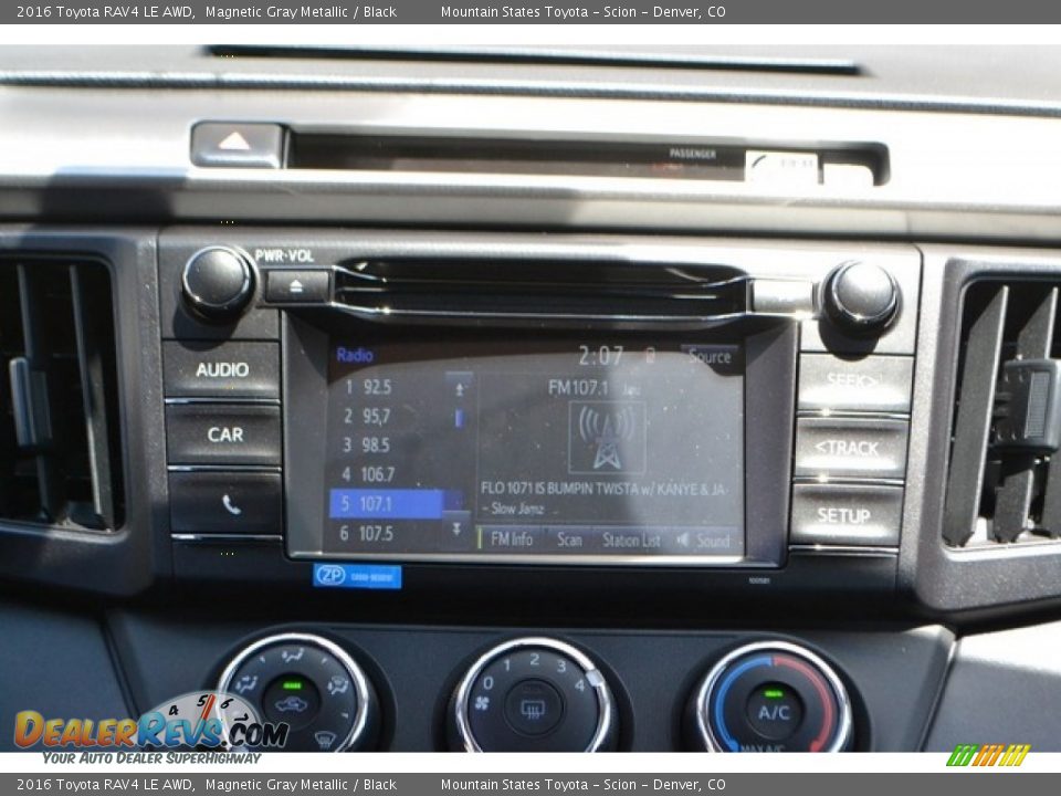 2016 Toyota RAV4 LE AWD Magnetic Gray Metallic / Black Photo #6