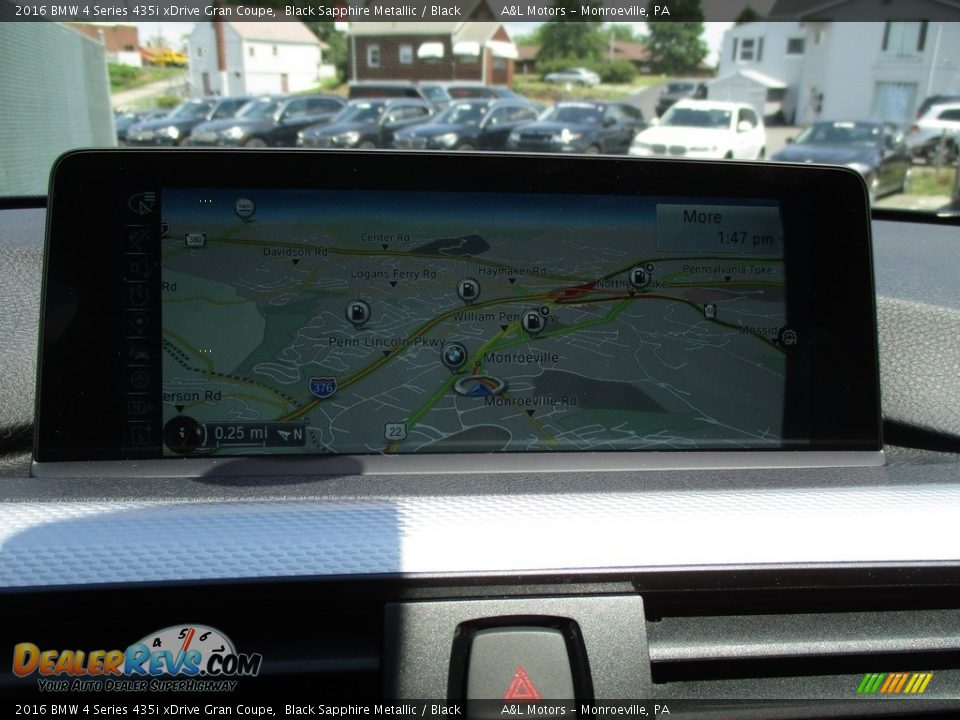 2016 BMW 4 Series 435i xDrive Gran Coupe Black Sapphire Metallic / Black Photo #15