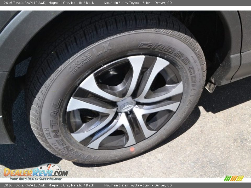 2016 Toyota RAV4 LE AWD Magnetic Gray Metallic / Black Photo #9