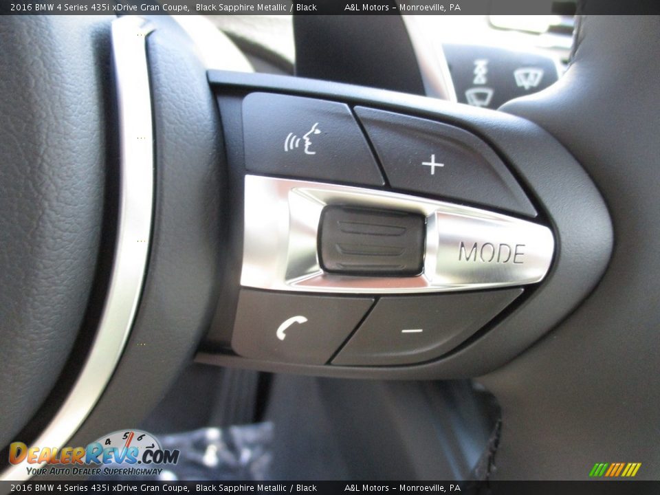 2016 BMW 4 Series 435i xDrive Gran Coupe Black Sapphire Metallic / Black Photo #18
