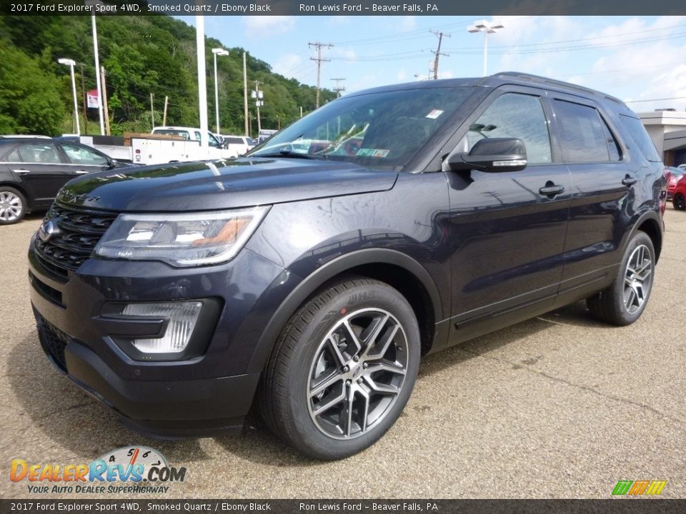 Front 3/4 View of 2017 Ford Explorer Sport 4WD Photo #6