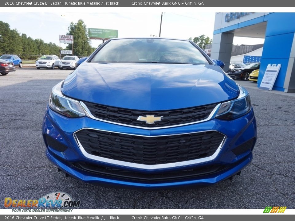 2016 Chevrolet Cruze LT Sedan Kinetic Blue Metallic / Jet Black Photo #2