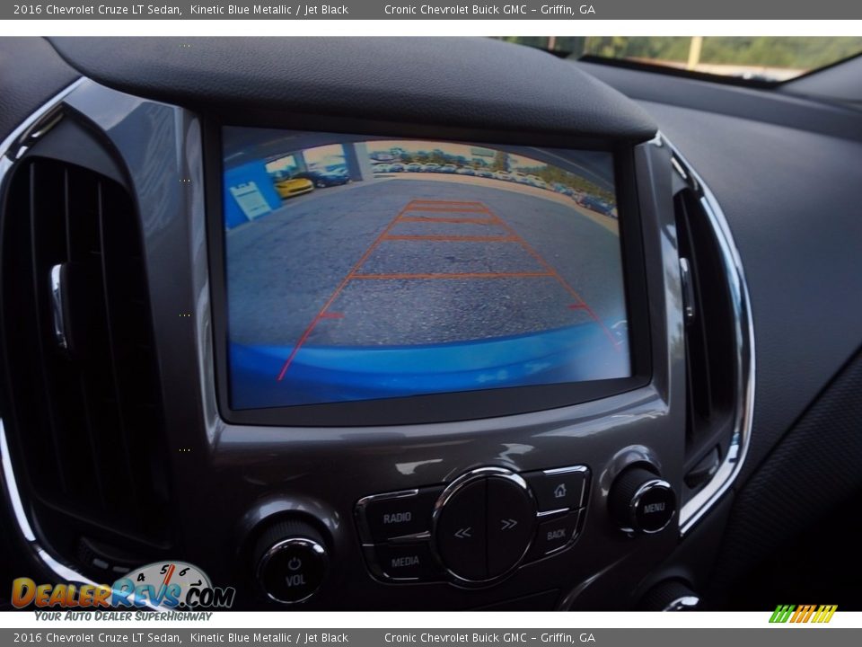 2016 Chevrolet Cruze LT Sedan Kinetic Blue Metallic / Jet Black Photo #15