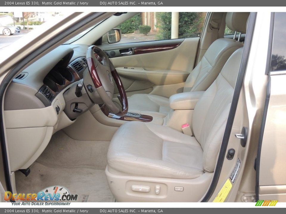 2004 Lexus ES 330 Mystic Gold Metallic / Ivory Photo #7