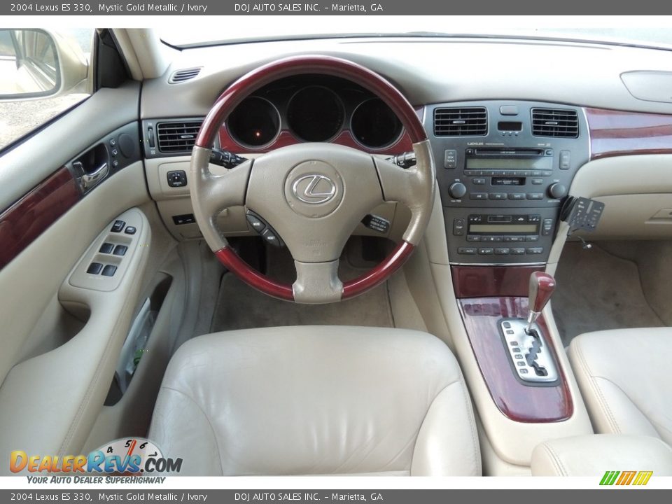 2004 Lexus ES 330 Mystic Gold Metallic / Ivory Photo #13
