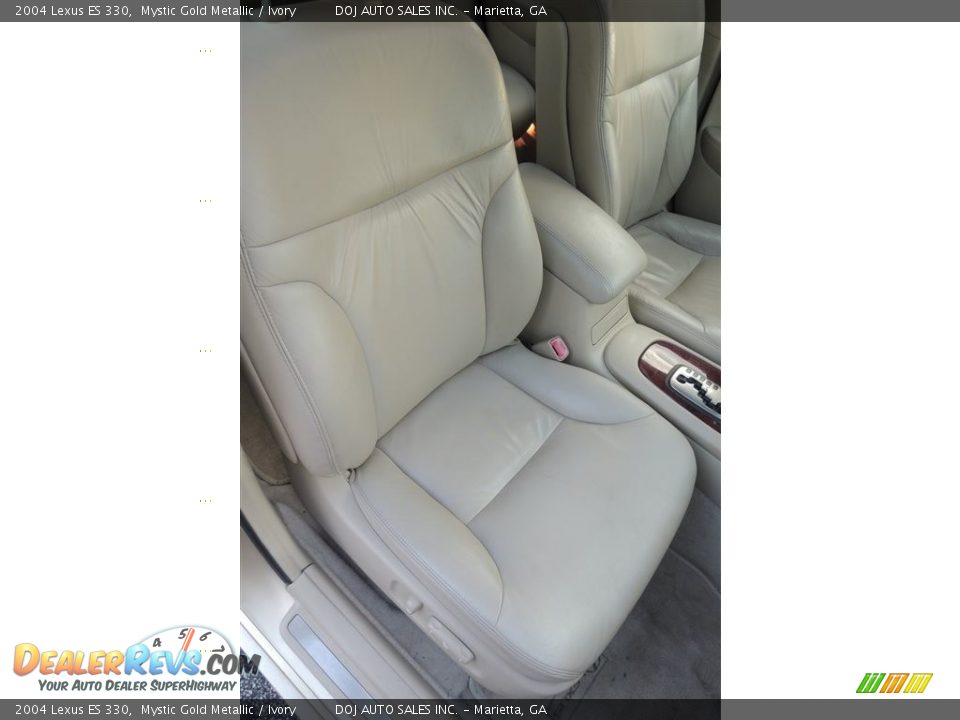 2004 Lexus ES 330 Mystic Gold Metallic / Ivory Photo #18