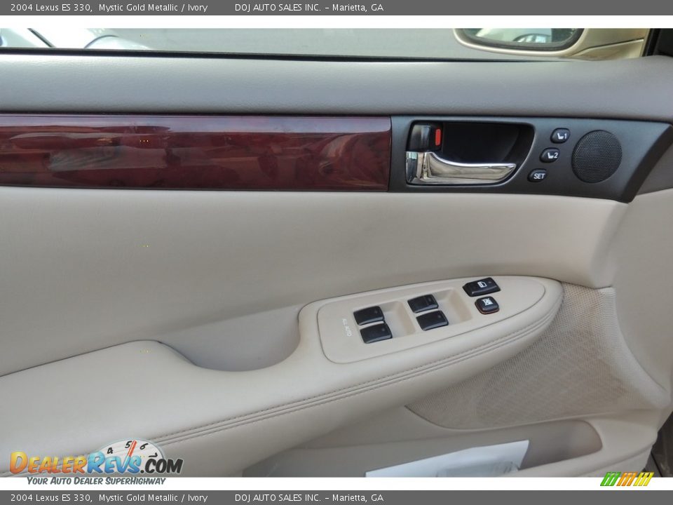 2004 Lexus ES 330 Mystic Gold Metallic / Ivory Photo #21