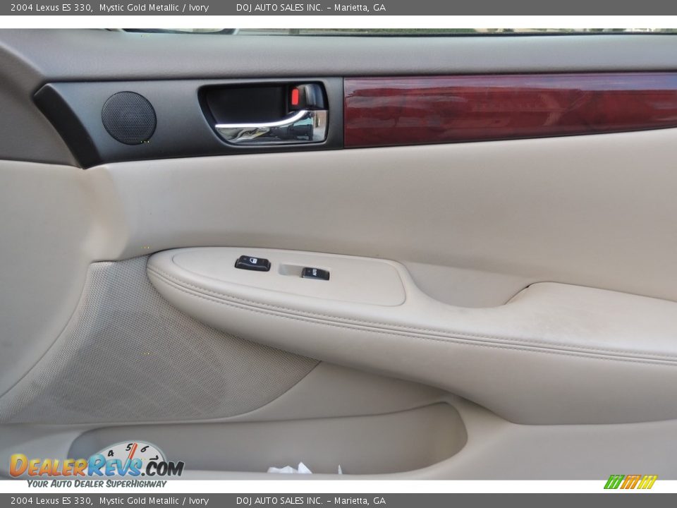 2004 Lexus ES 330 Mystic Gold Metallic / Ivory Photo #22