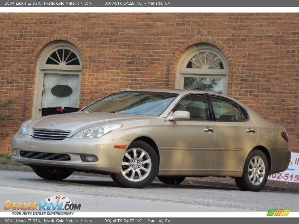 2004 Lexus ES 330 Mystic Gold Metallic / Ivory Photo #24