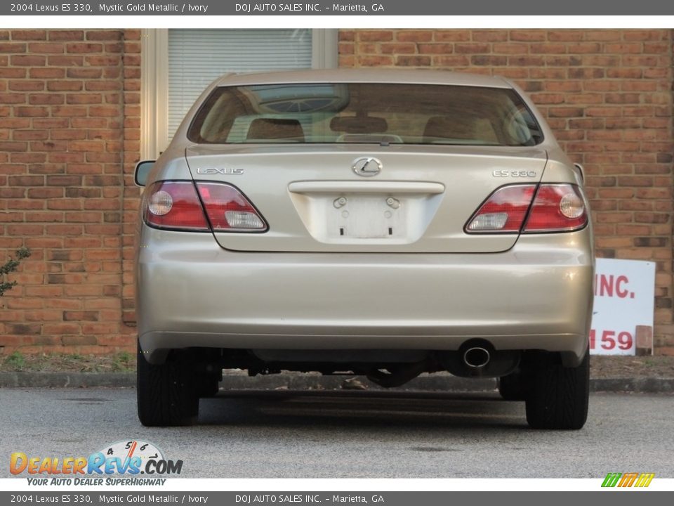 2004 Lexus ES 330 Mystic Gold Metallic / Ivory Photo #25