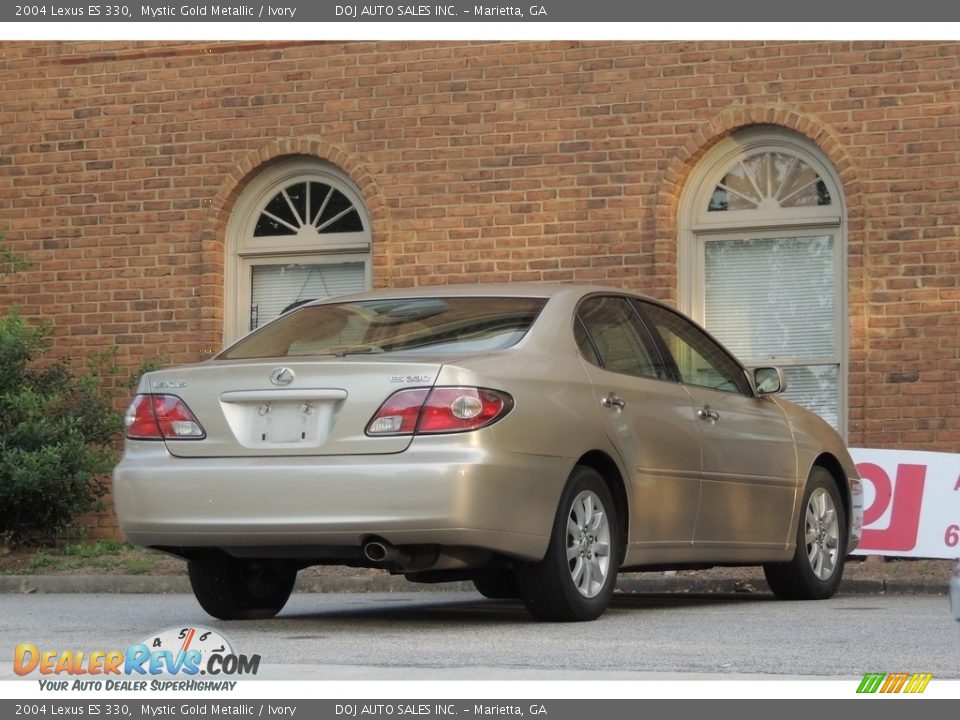 2004 Lexus ES 330 Mystic Gold Metallic / Ivory Photo #26