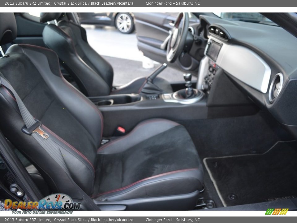 2013 Subaru BRZ Limited Crystal Black Silica / Black Leather/Alcantara Photo #14