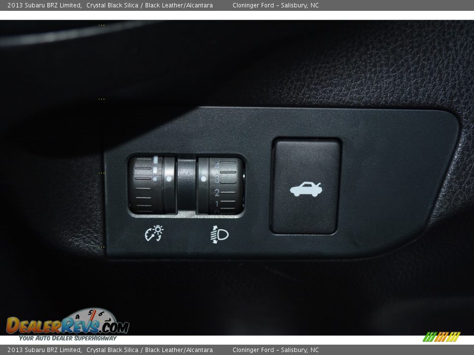 2013 Subaru BRZ Limited Crystal Black Silica / Black Leather/Alcantara Photo #23