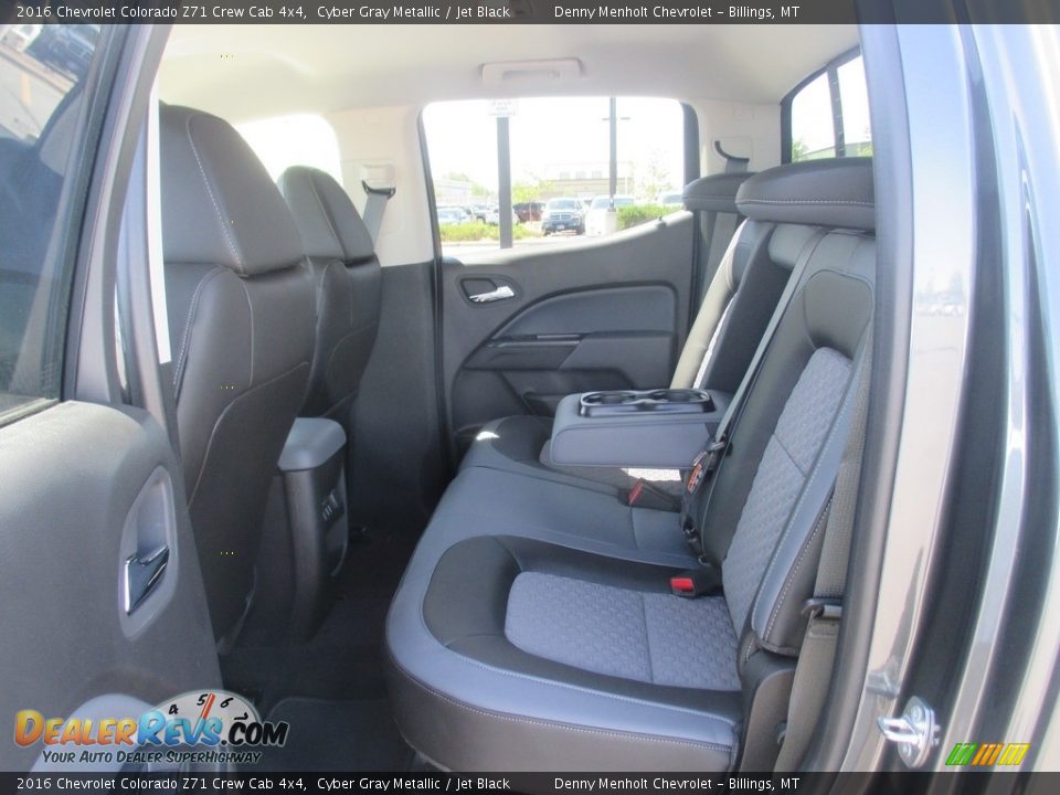 2016 Chevrolet Colorado Z71 Crew Cab 4x4 Cyber Gray Metallic / Jet Black Photo #12