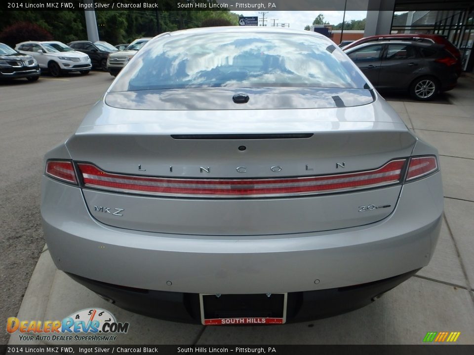 2014 Lincoln MKZ FWD Ingot Silver / Charcoal Black Photo #4